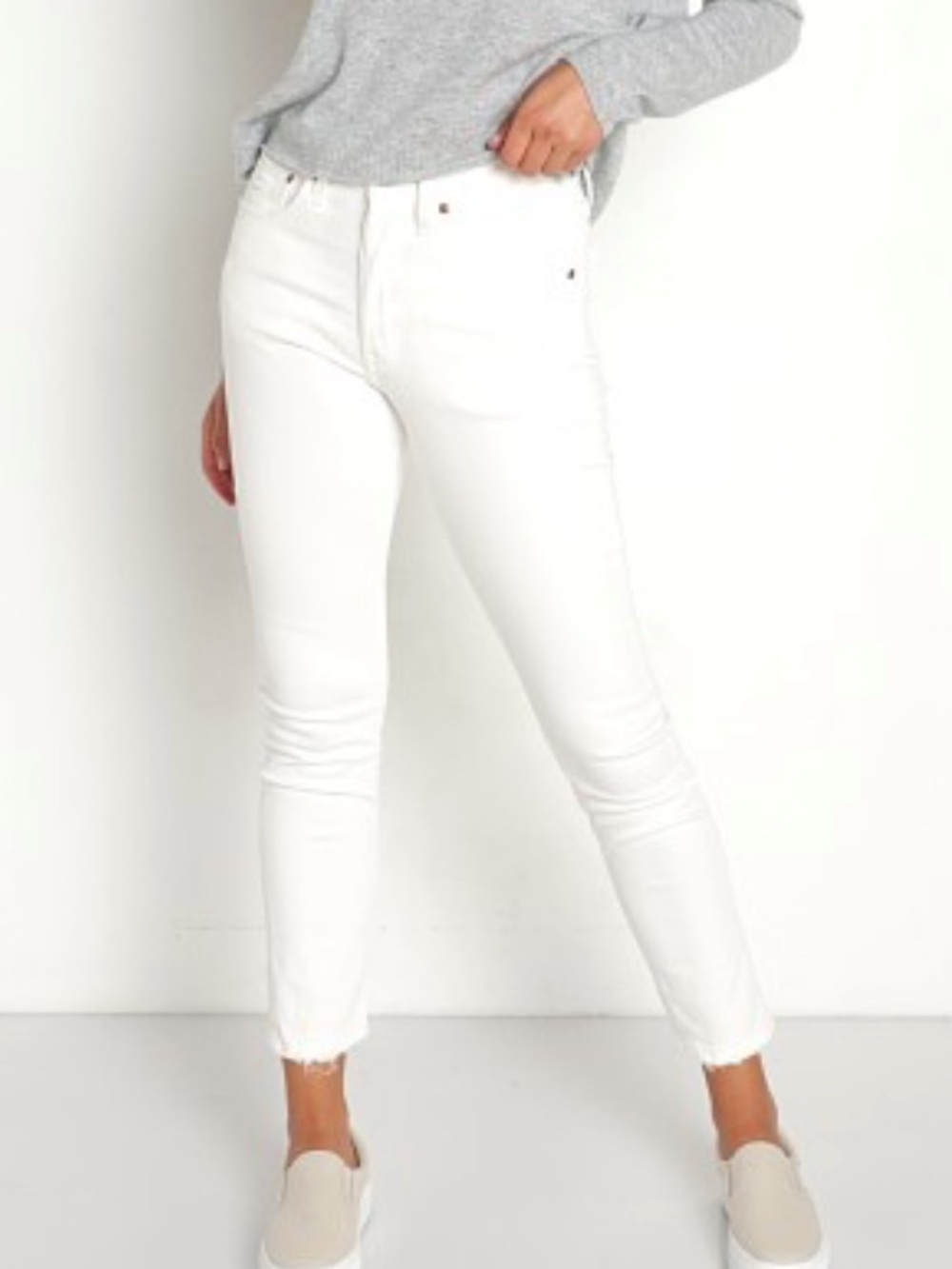 Levi's 501 skinny Women's White Jeans